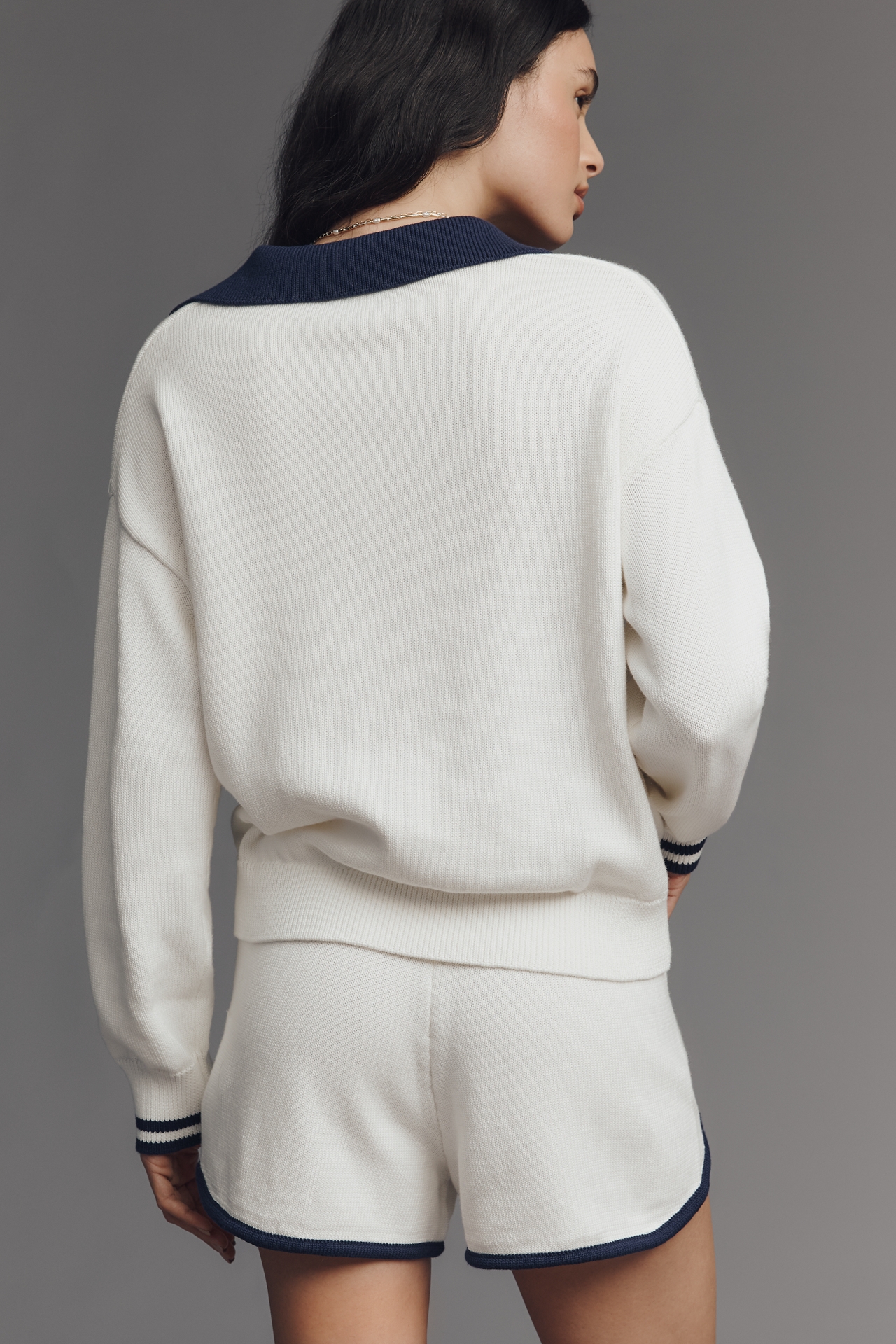 Joe's Jeans Cotton Romie Polo Sweater