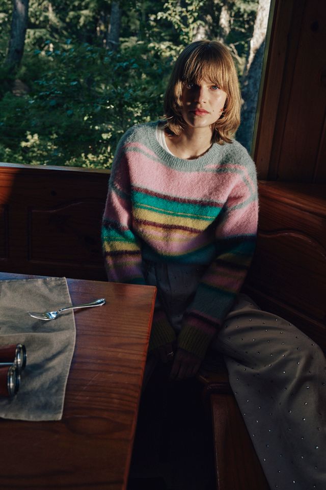 Maeve Brushed Crew-Neck Sweater #1