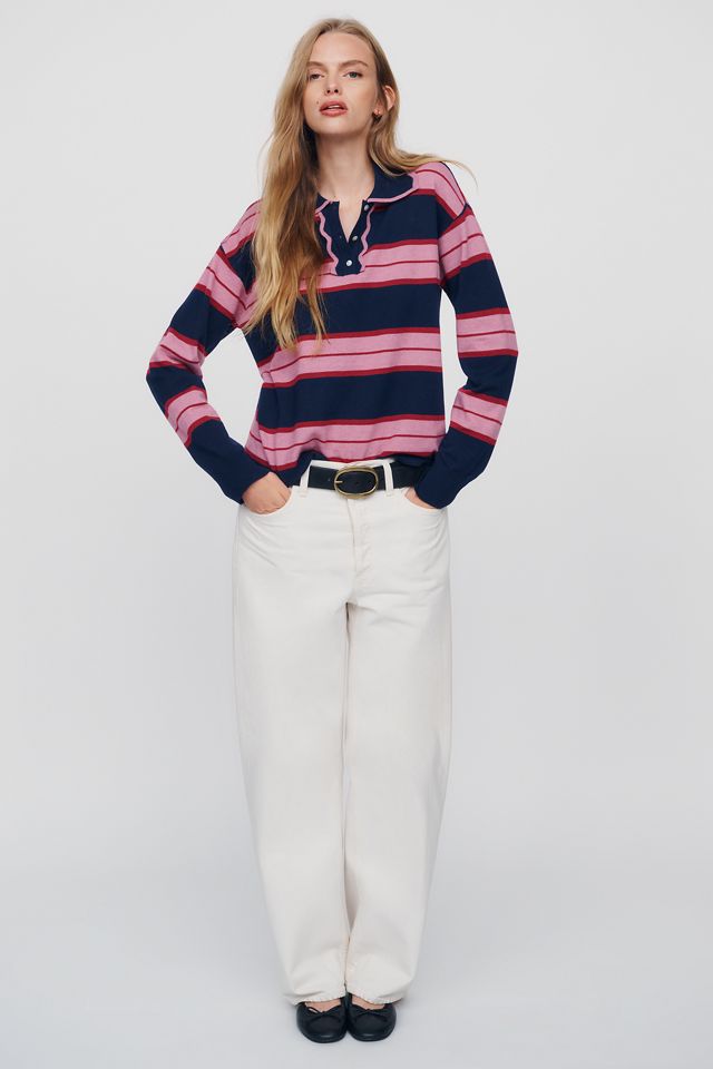 Design History x Maeve Scallop-Collar Sweater #3