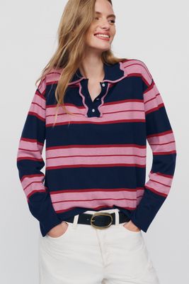 Design History x Maeve Scallop-Collar Sweater