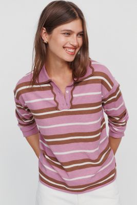 Design History x Maeve Scallop-Collar Sweater