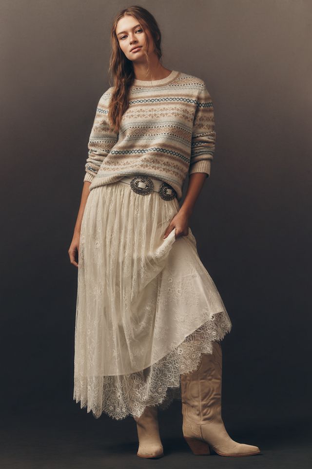 Design History Crew-Neck Fair Isle Sweater #3