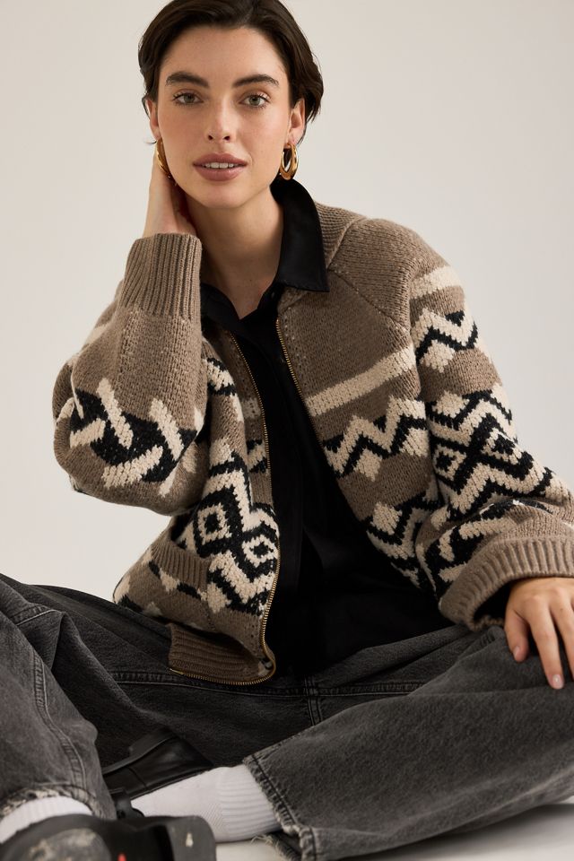 Barbour Klara Zip Wool Cardigan #2