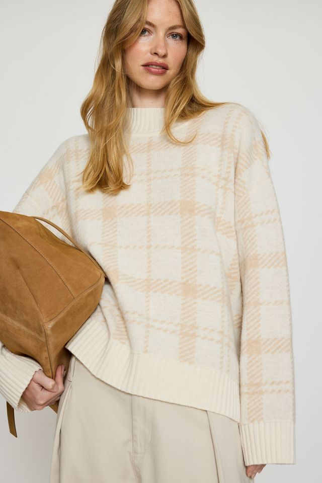 Pull à col cheminée en laine Delilah Barbour #1