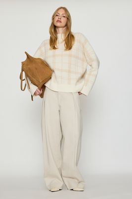 Barbour Delilah Funnel-Neck Wool Jumper