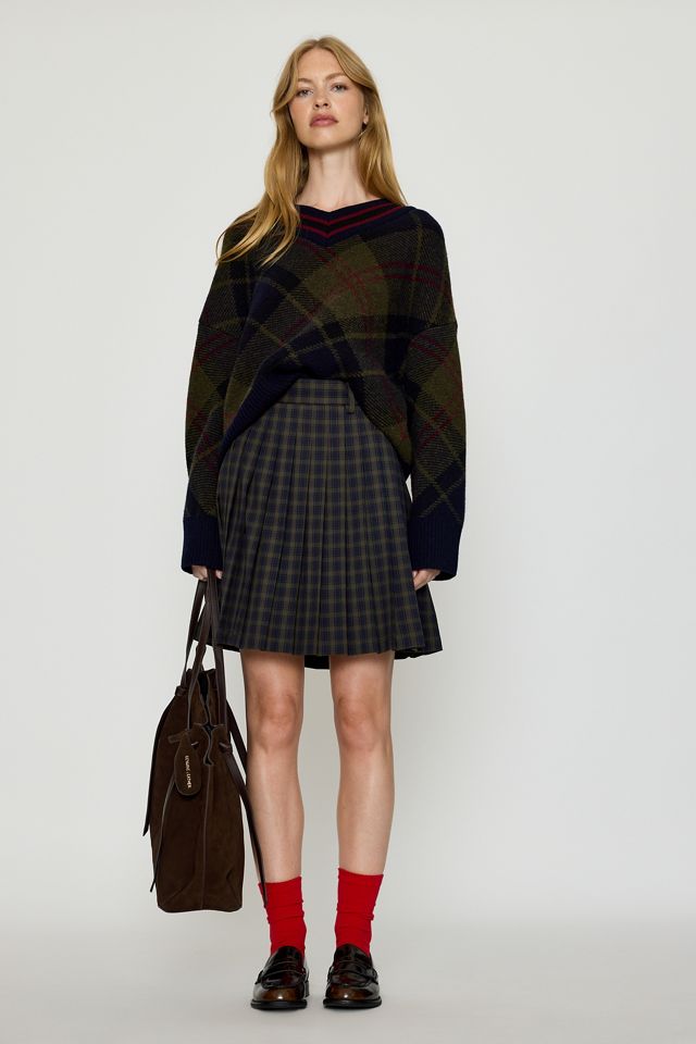 Barbour Shae Tartan Wool Jumper #2