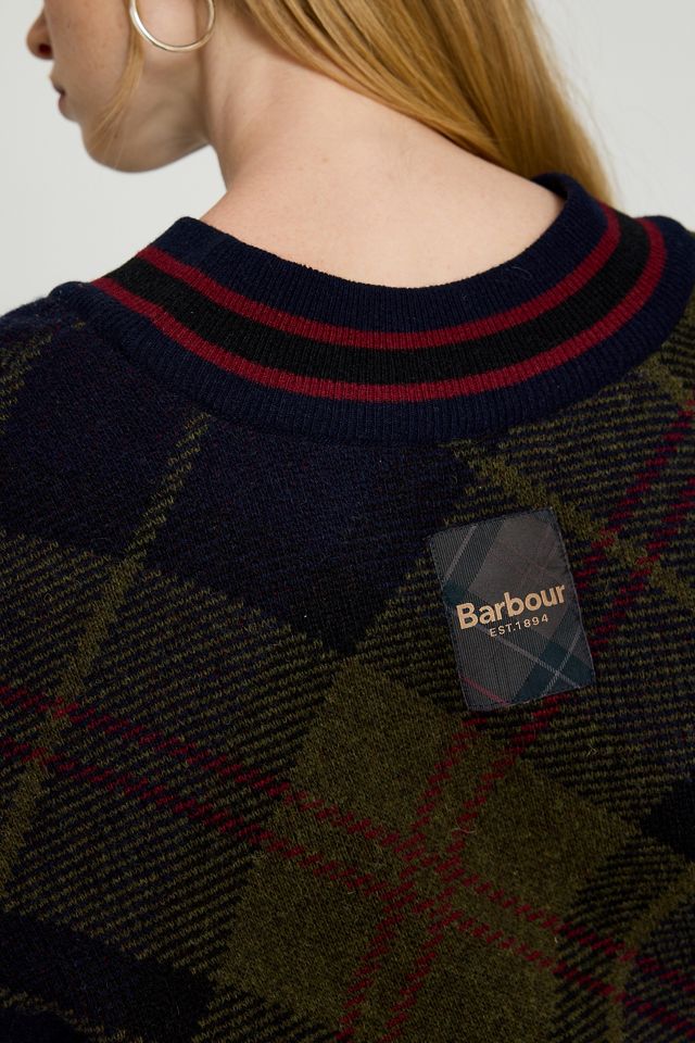 Barbour Shae Tartan Wool Jumper #3