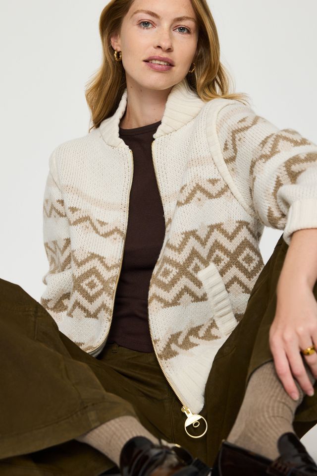 Jersey de Lana Barbour Maplewood con Cremallera Frontal #2