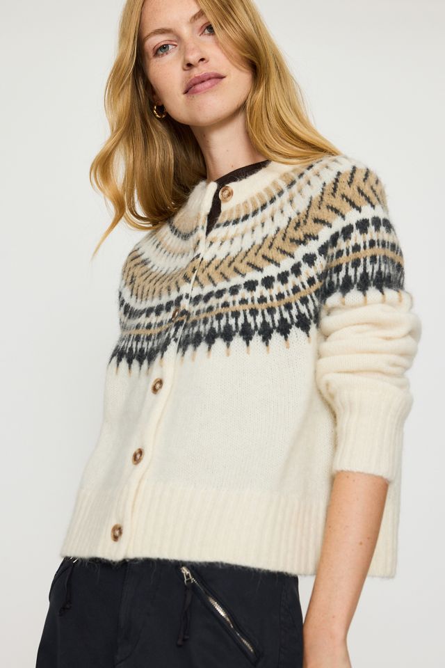Barbour Pauline Fair Isle Cardigan #1