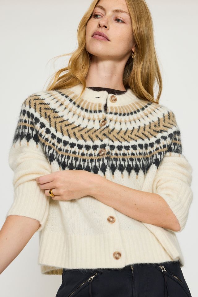 Barbour Pauline Fair Isle Cardigan #3