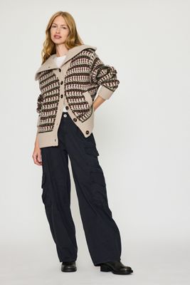 Barbour Burley Chunky Wool-Blend Cardigan