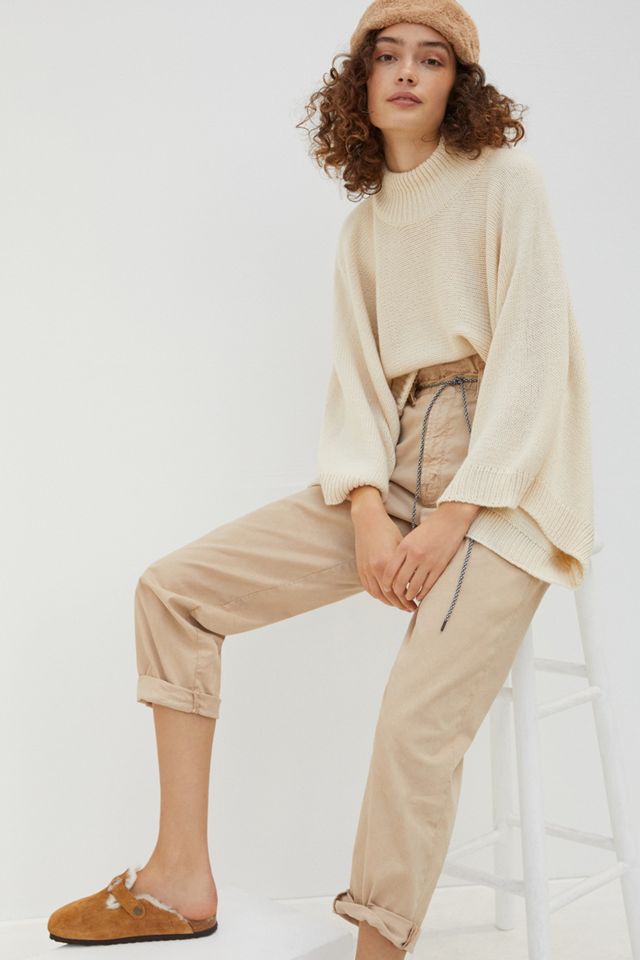 Olivia Cropped Poncho Sweater #1