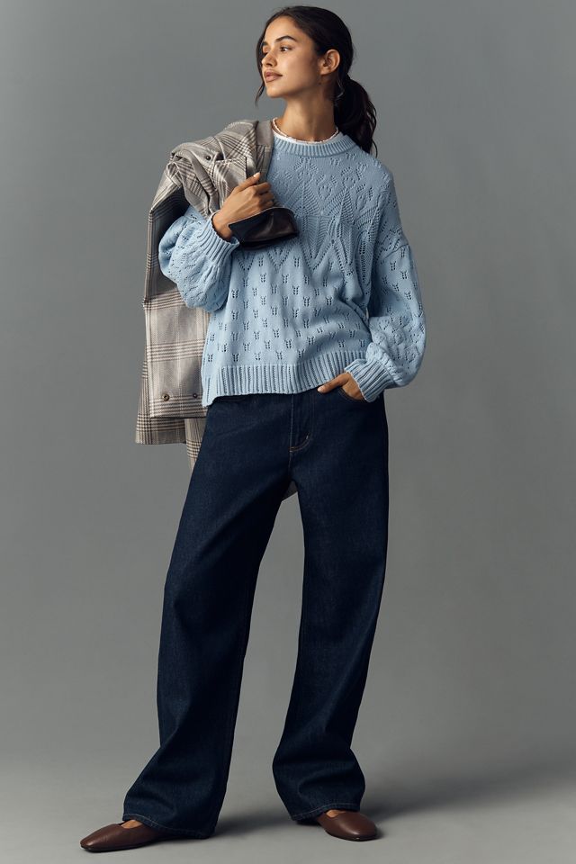 Bishop + Young Favorite Pointelle Knit Sweater #2