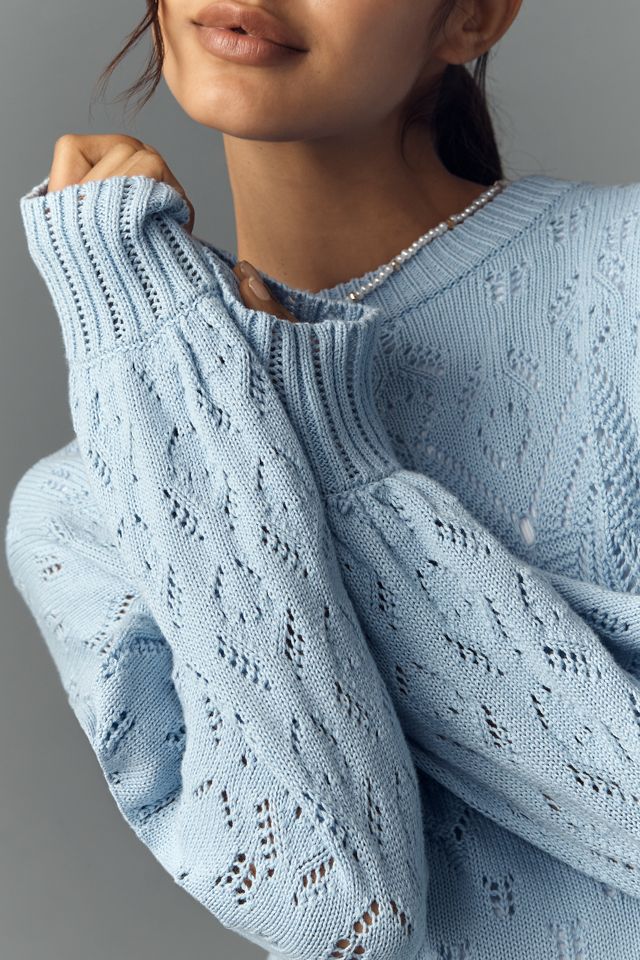 Bishop + Young Favorite Pointelle Knit Sweater #3