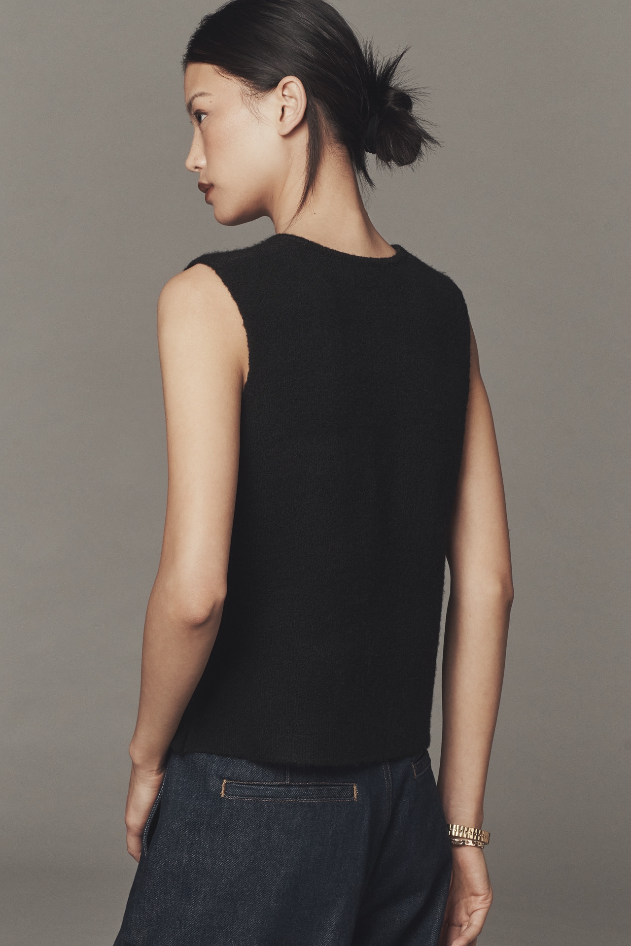 Bishop + Young Gelina V-Neck Sweater Tank