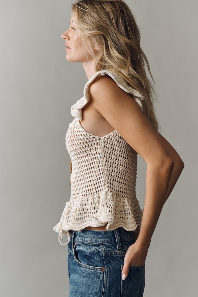 Bishop + Young Bella Cotton Peplum Sweater #2