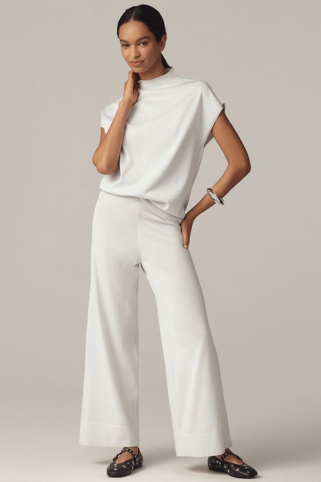 Pilcro Shine Mock-Neck Sweater #3