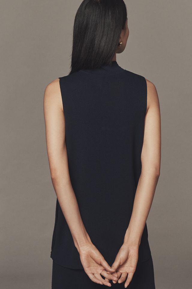 Maeve Side-Button Sweater Tank Top #3