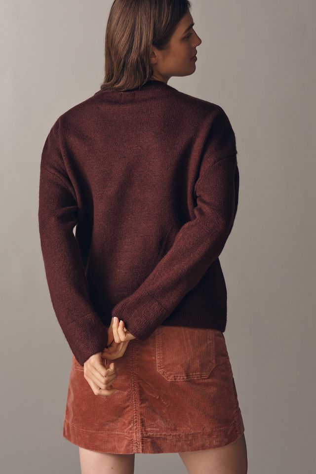 Maeve Crew-Neck Dog Icon Pullover Sweater #3