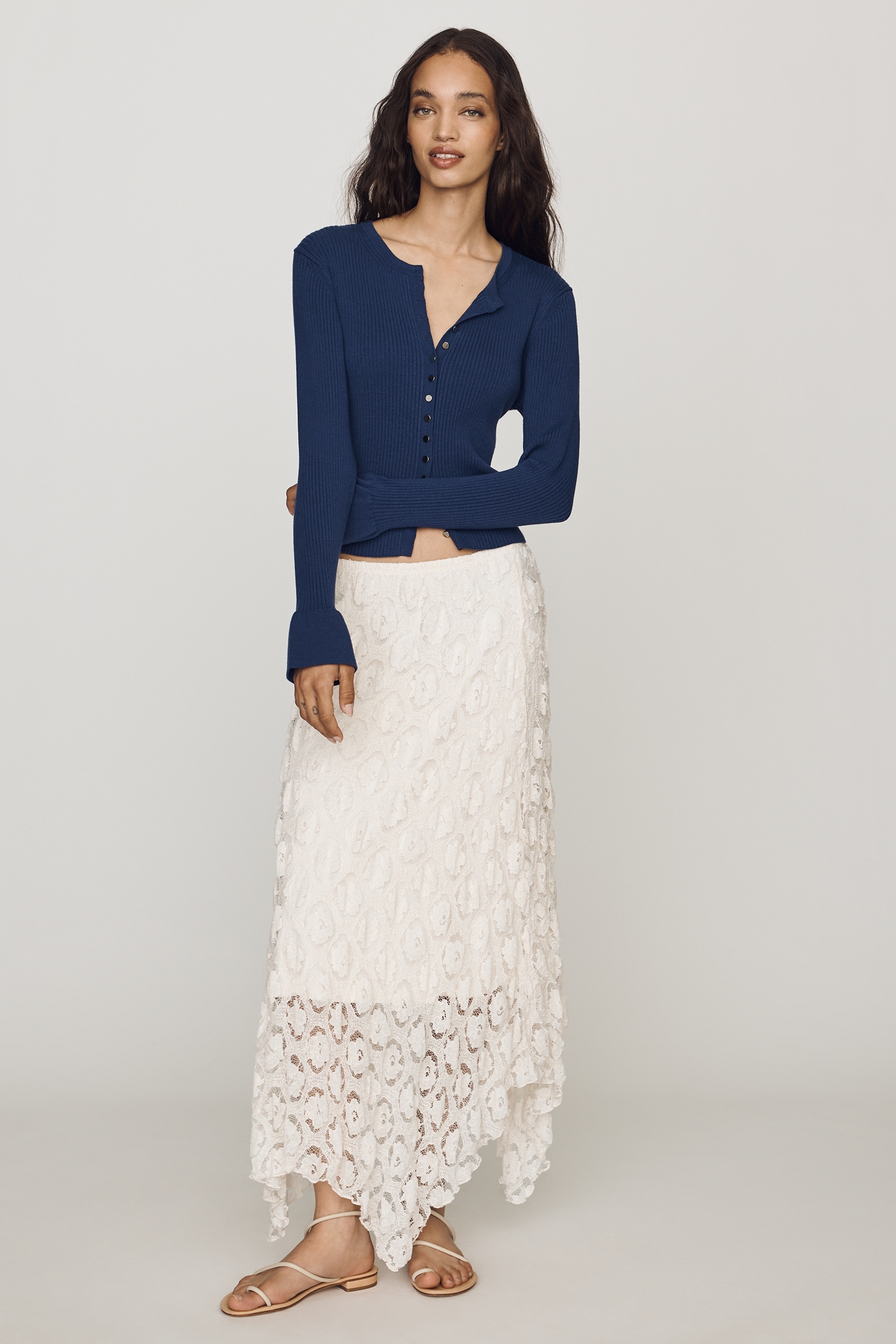 By Anthropologie Fitted Cardigan