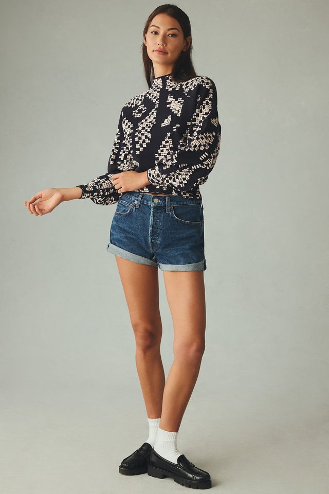 The Beatriz Mock-Neck Sweater #3