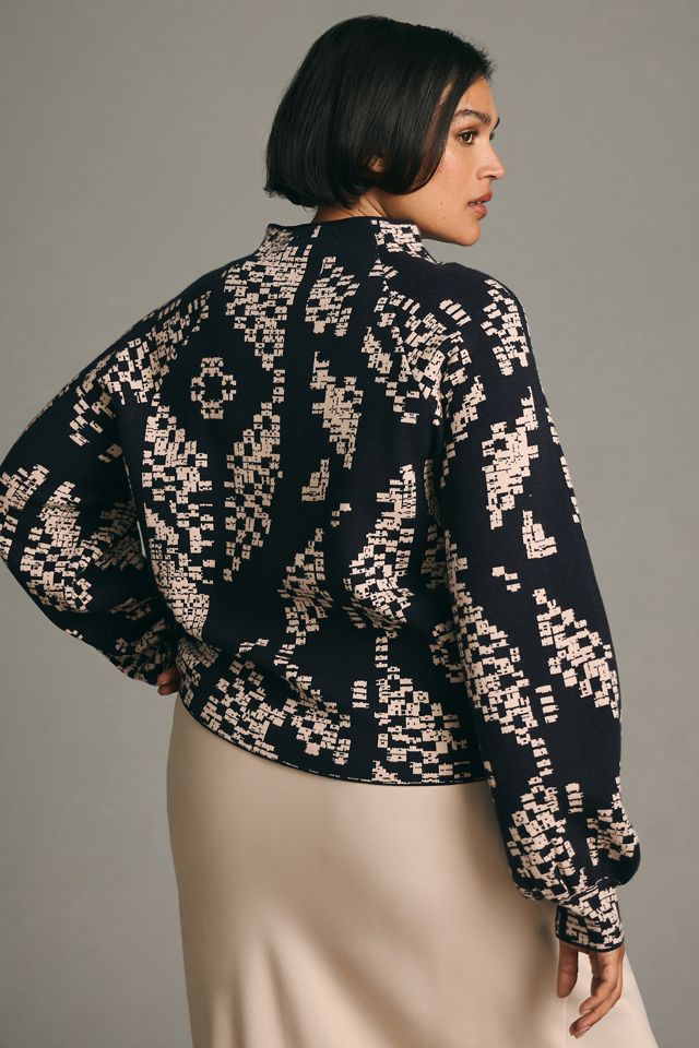The Beatriz Mock-Neck Sweater #5