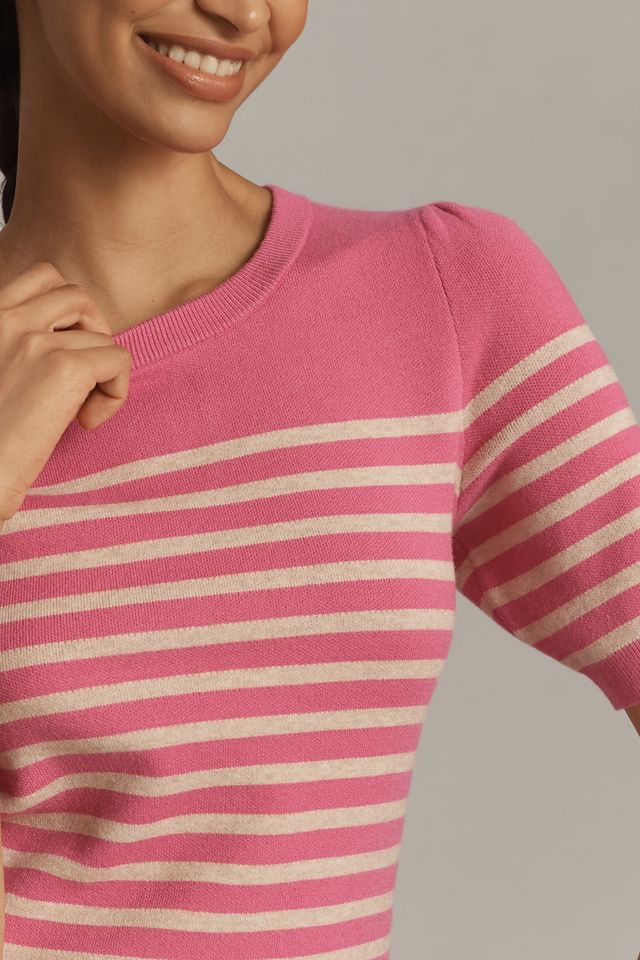 Harmon Jacquard Sweater Tee by Maeve #3