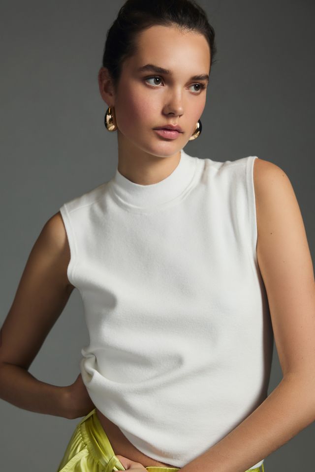 Maeve Tie-Back Sweater Tank #4