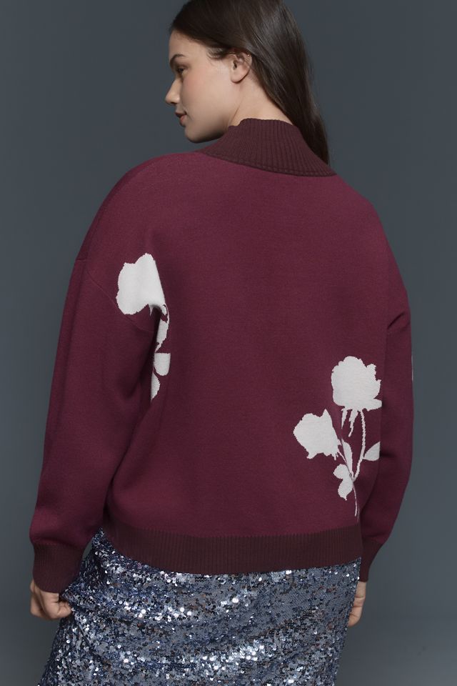 The Montana Mock-Neck Half-Zip Sweater by Maeve #5