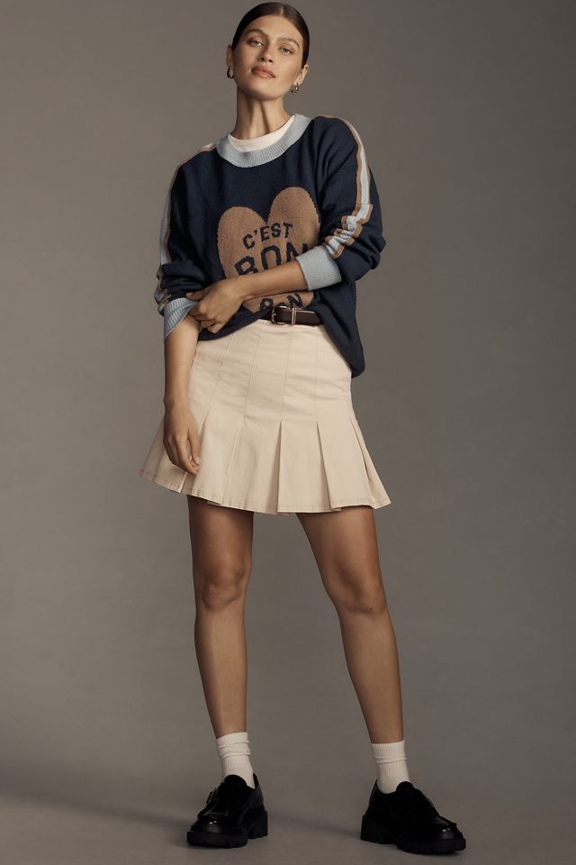 Maeve C'est Bon Graphic Tunic Sweater #2