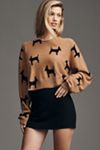 The Alani Cashmere Sweater by Pilcro: Cropped Crew-Neck Edition