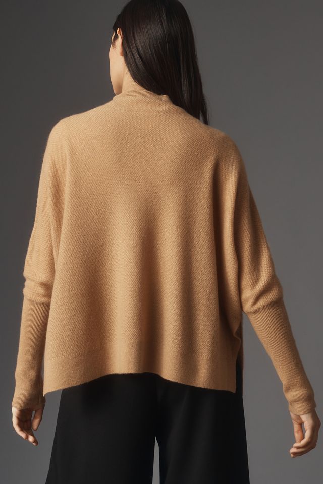 The Shea Oversized Boxy Cashmere Sweater by Maeve #1