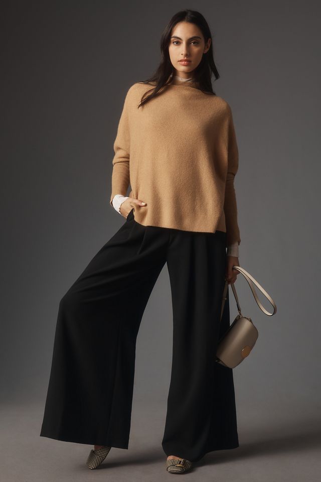 The Shea Oversized Boxy Cashmere Sweater by Maeve #2