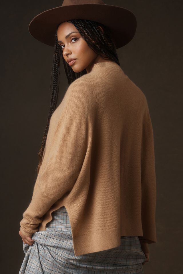 The Shea Oversized Boxy Cashmere Sweater by Maeve #4