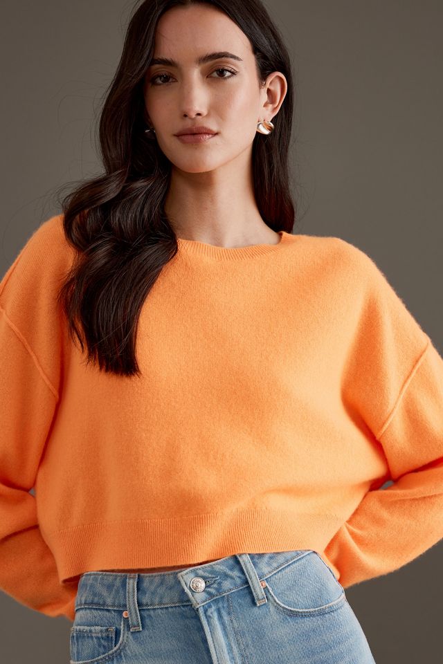 Pilcro Cropped Cashmere Jumper #1
