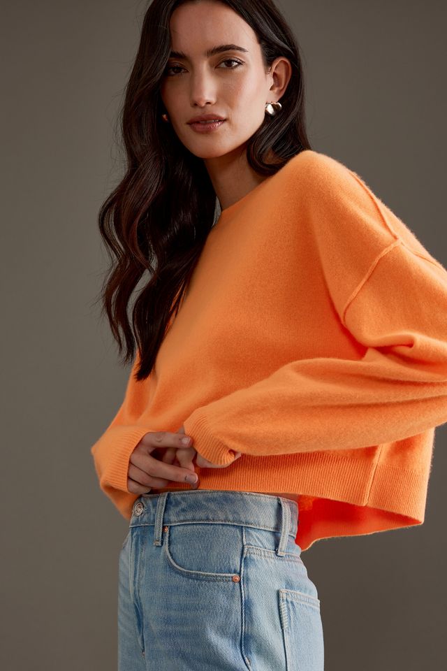 Pilcro Cropped Cashmere Jumper #4