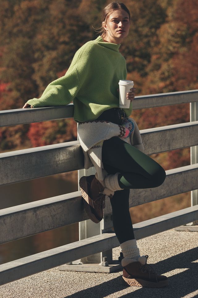 The Enza Ribbed Cashmere Sweater: Crop Long-Sleeve Edition #3
