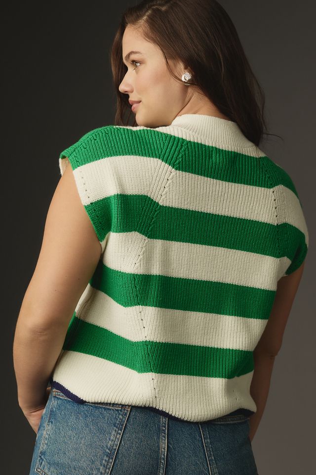 Maeve Cap-Sleeve Sweater Vest #5