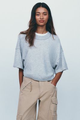 By Anthropologie Goldie 100% Cashmere Sweater