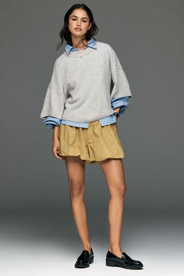Goldie Crew-Neck Cashmere Sweater #3