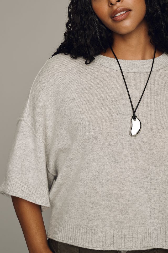 Goldie Crew-Neck Cashmere Sweater #6