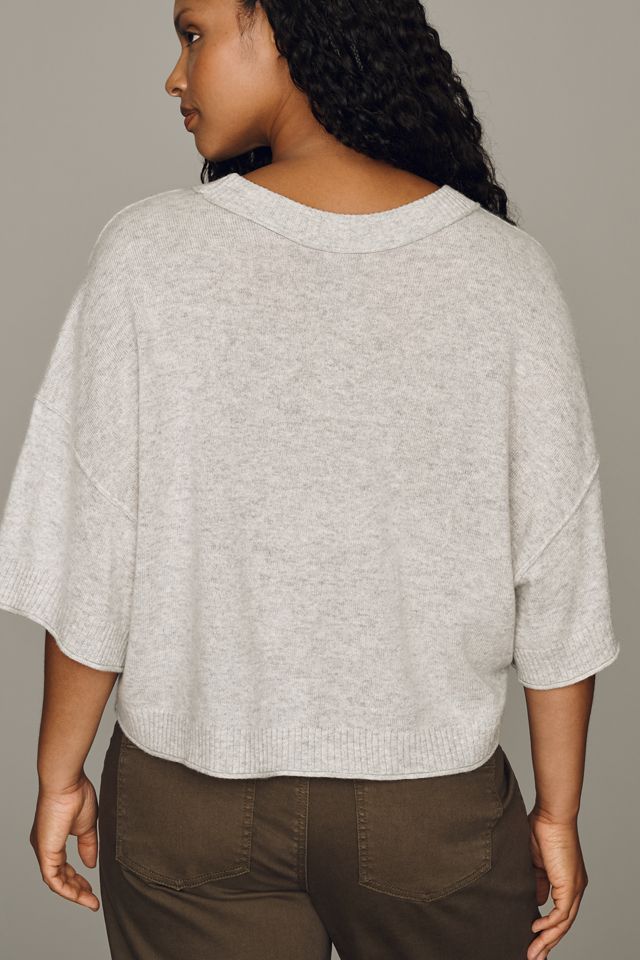 Goldie Crew-Neck Cashmere Sweater #7