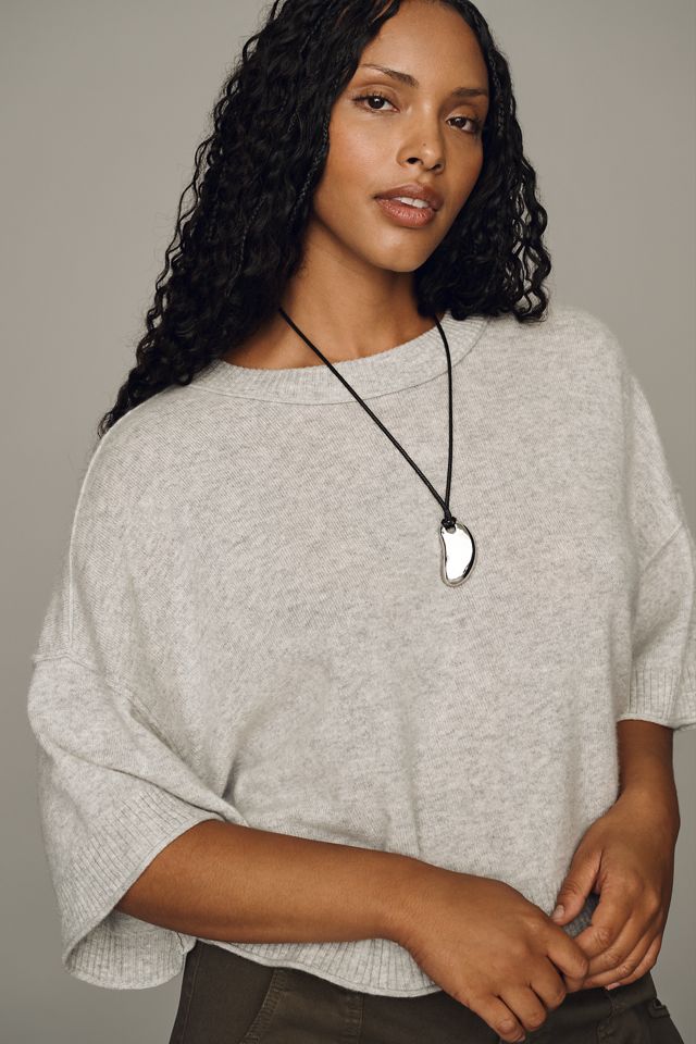 Goldie Crew-Neck Cashmere Sweater #4