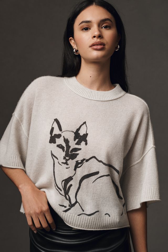 The Goldie Crew-Neck Cashmere Sweater #2