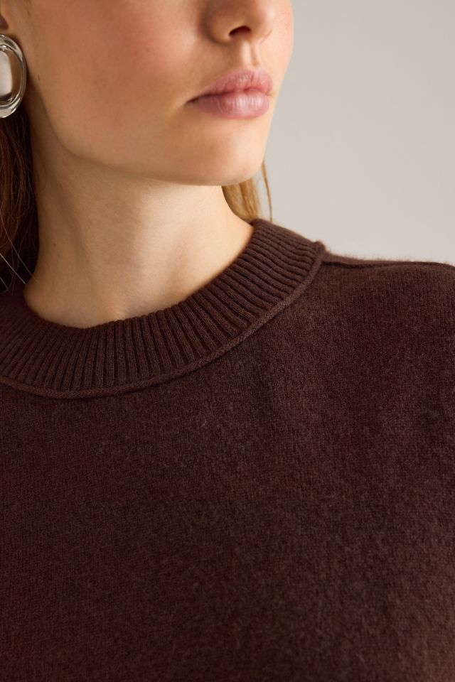 El Suéter de Cachemir con Cuello Redondo Goldie #8