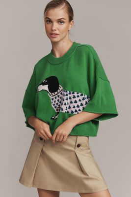The Goldie Crew-Neck Cashmere Sweater