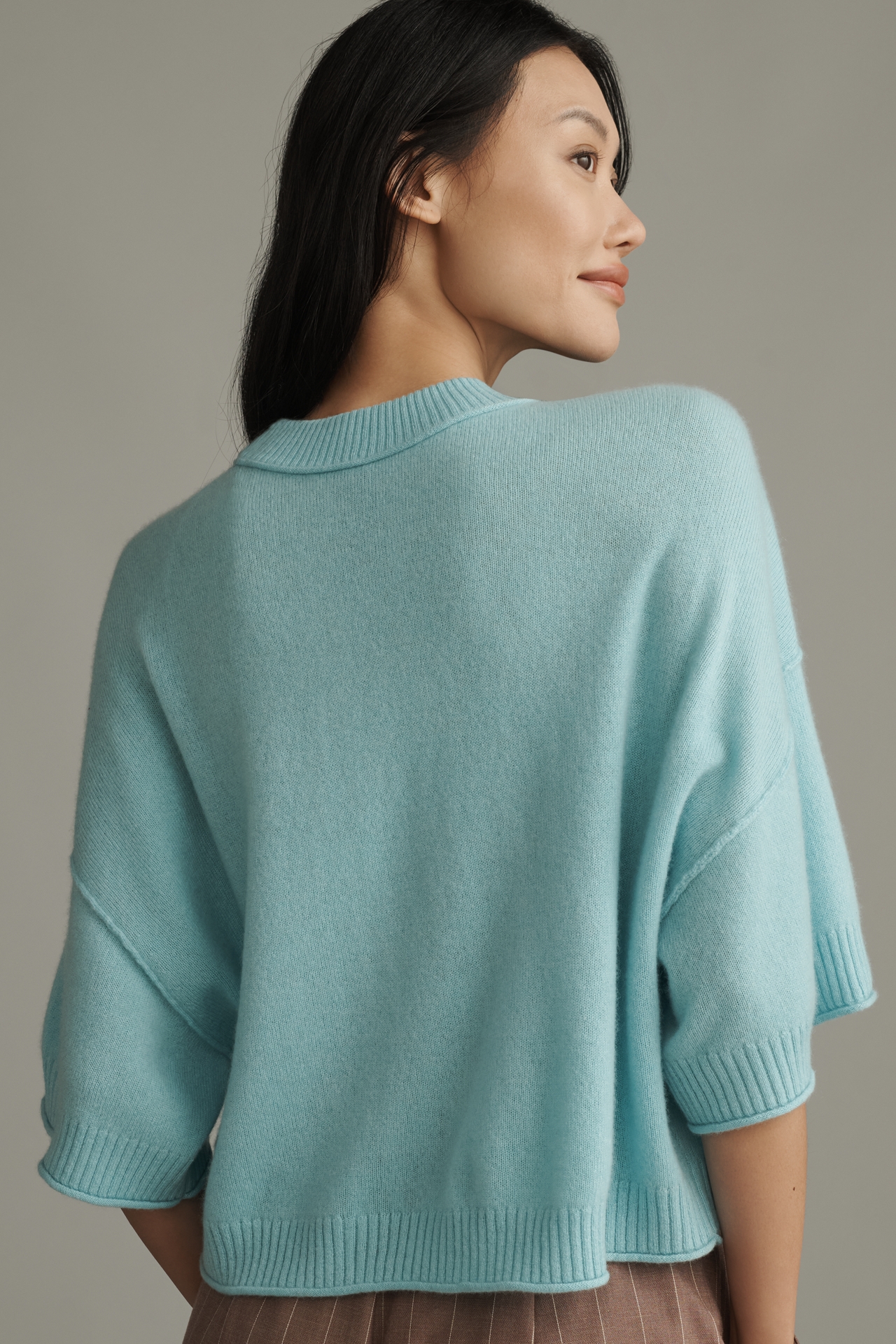 The Goldie Crew-Neck Cashmere Sweater