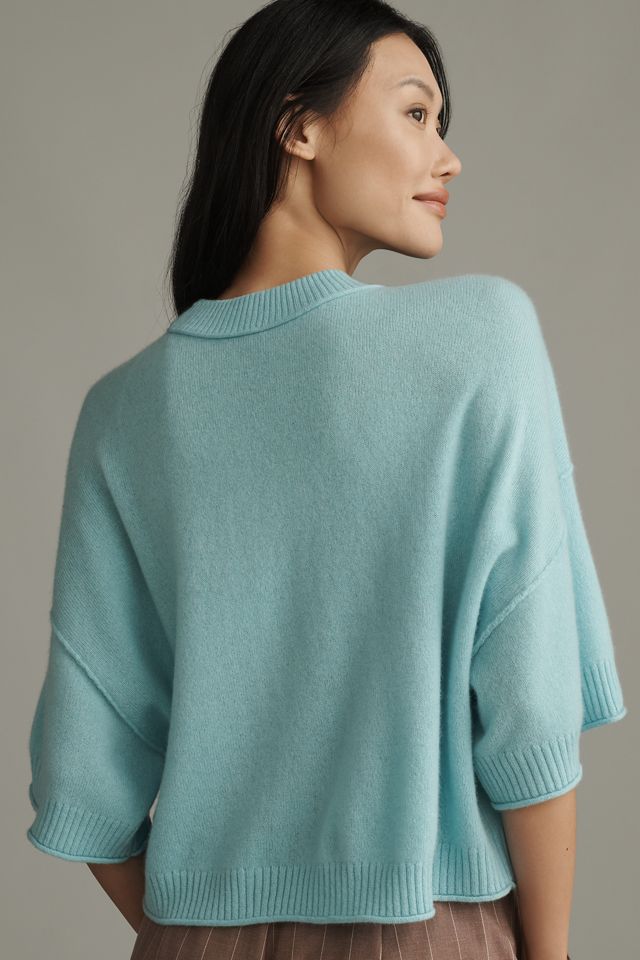By Anthropologie Crew-Neck Cashmere Sweater