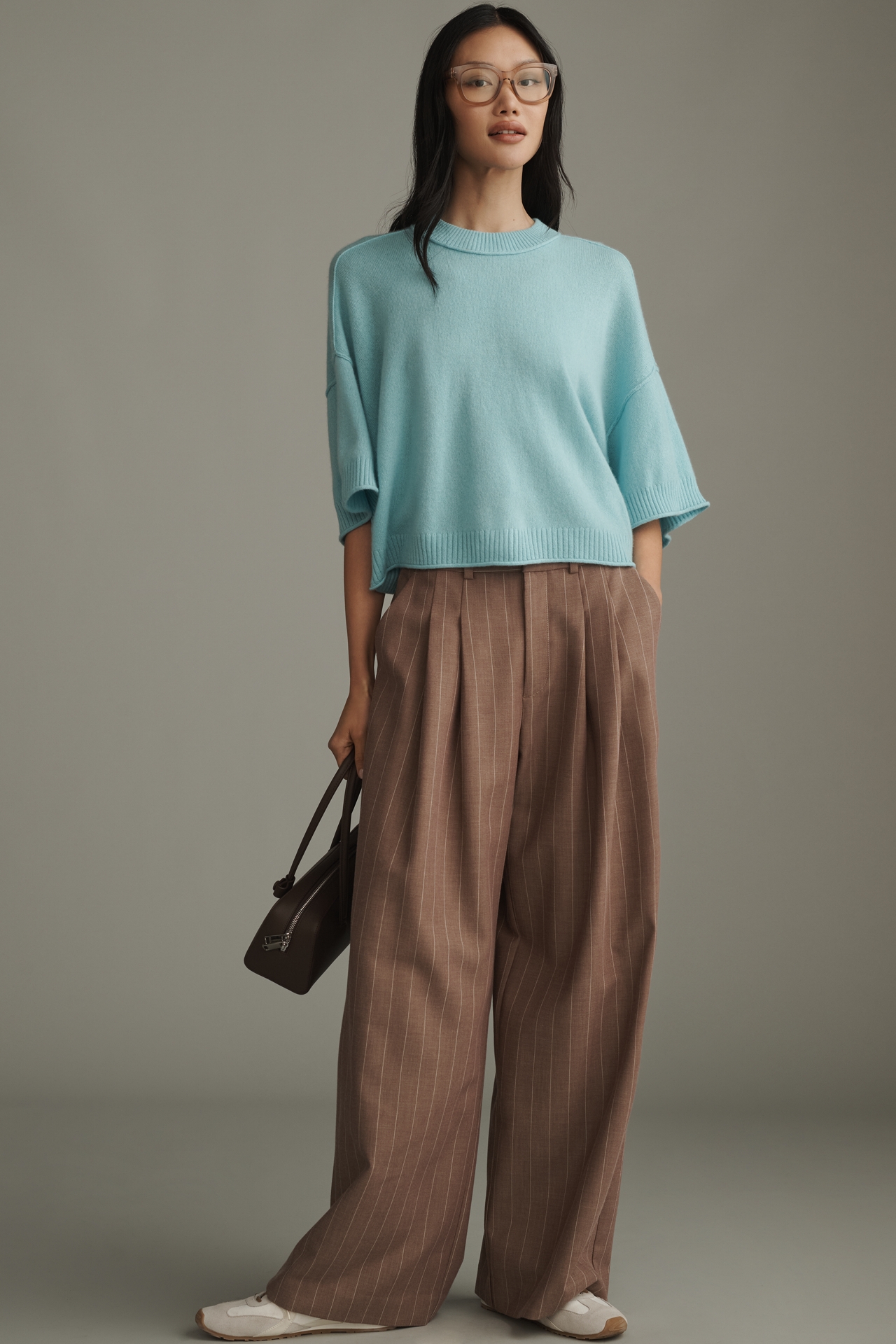 The Goldie Crew-Neck Cashmere Sweater
