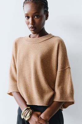 By Anthropologie Goldie 100% Cashmere Sweater